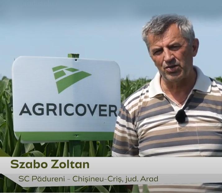 Szabo Zoltan recommends Agricover products for a healthy and profitable crop